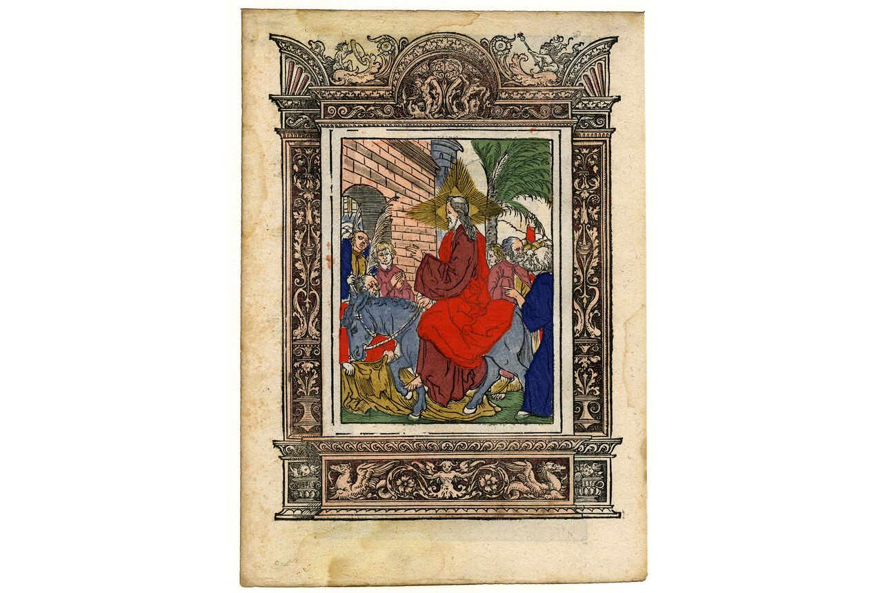 書 Augsburg Impressionen Woodcuts Life and Passion of Christ : Medieval Text Manuscripts